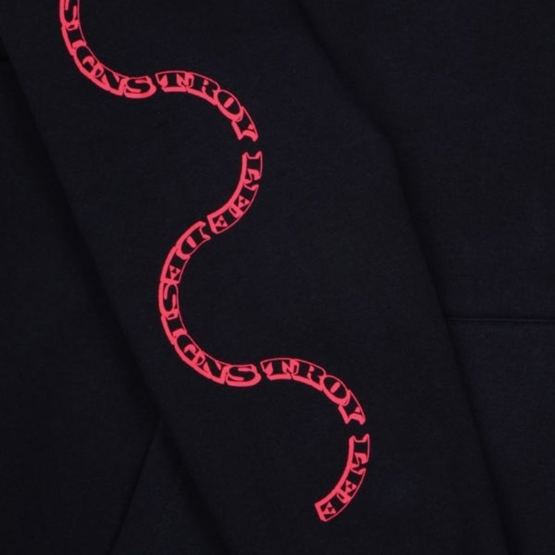 Troy Lee Designs Pink Slips Hoodie Schwarz