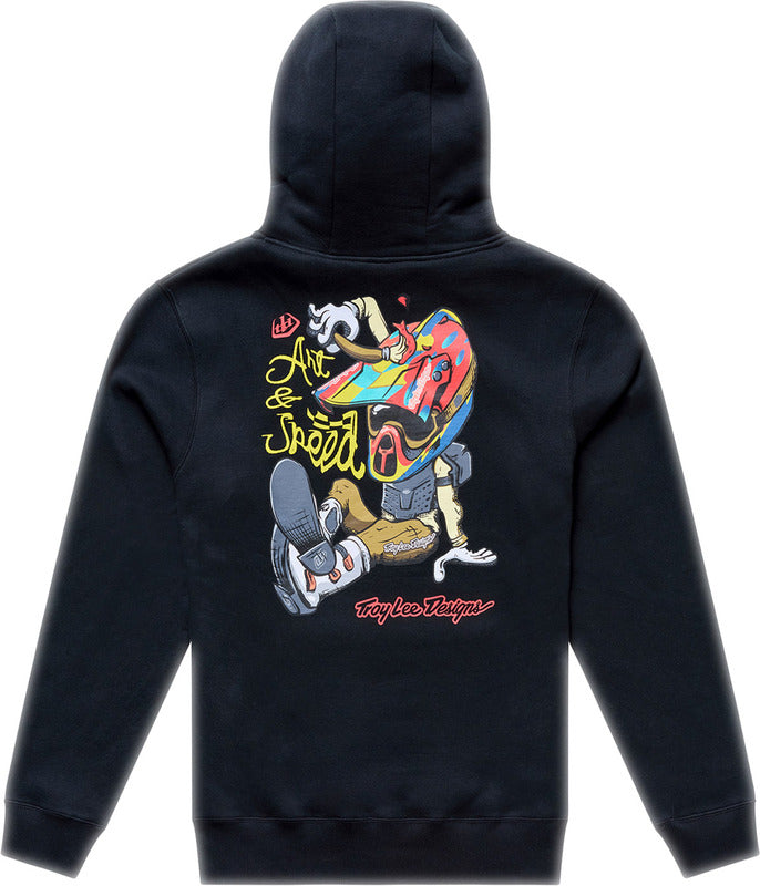 Troy Lee Designs Heritage Hoodie Schwarz