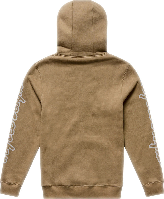 Troy Lee Designs Zip Up Badge Hoodie Sienna