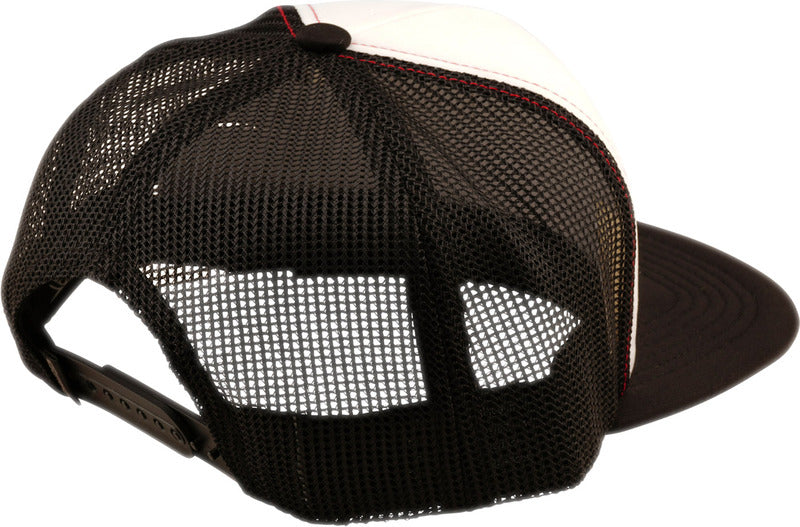 Troy Lee Designs Trucker Snapback Cap Repeat Schwarz/Weiß