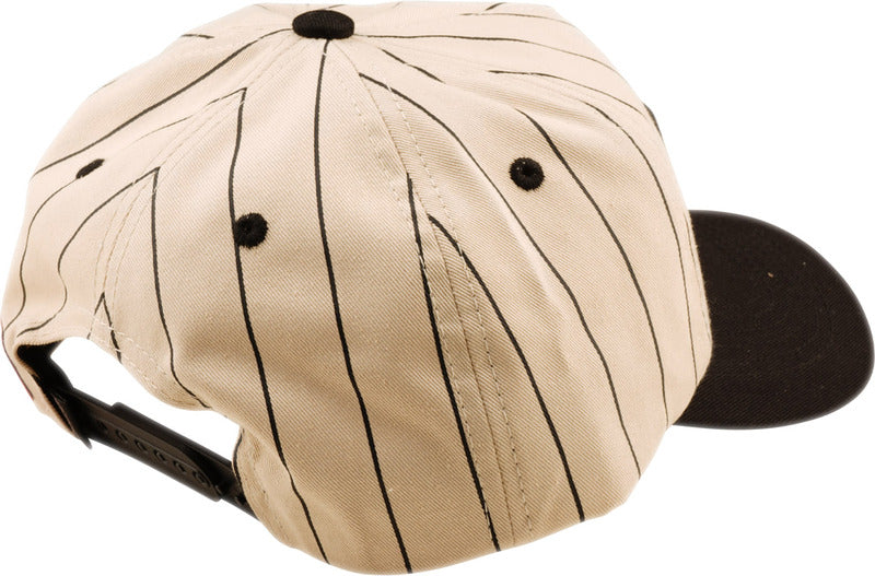 Troy Lee Designs Curved Snapback Medieval Cap Schwarz/Pumice