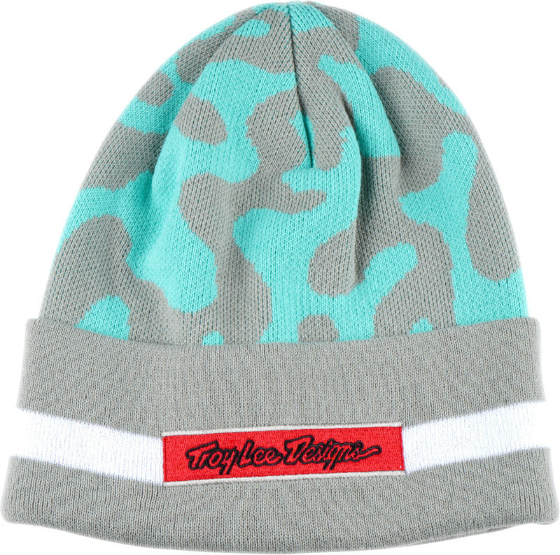 Troy Lee Designs Flow Camouflage Mütze Sage/Petrol