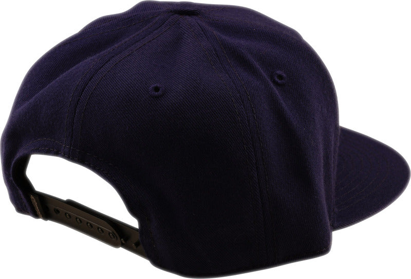 Troy Lee Designs Flat Bill Snapback Imprint Cap Indigo