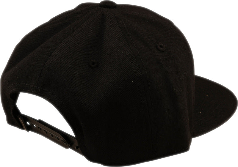 Troy Lee Designs Flat Bill Snapback Imprint Cap Schwarz