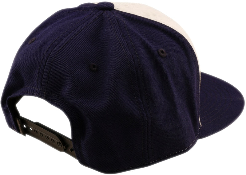 Troy Lee Designs Flat Bill Snapback Happy Dayz Cat Indigo/Pumice