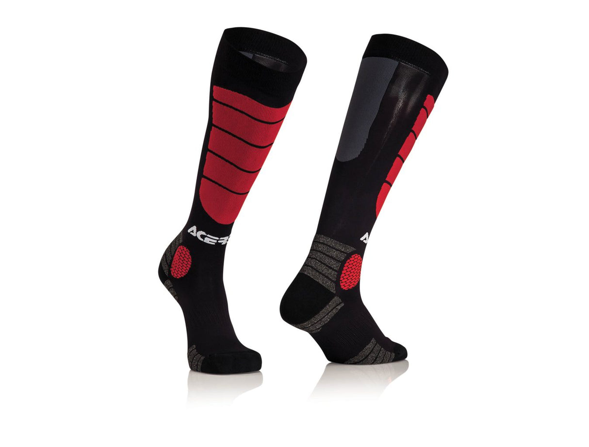 ACERBIS Socken Kinder MX Impact - Schwarz/Rot
