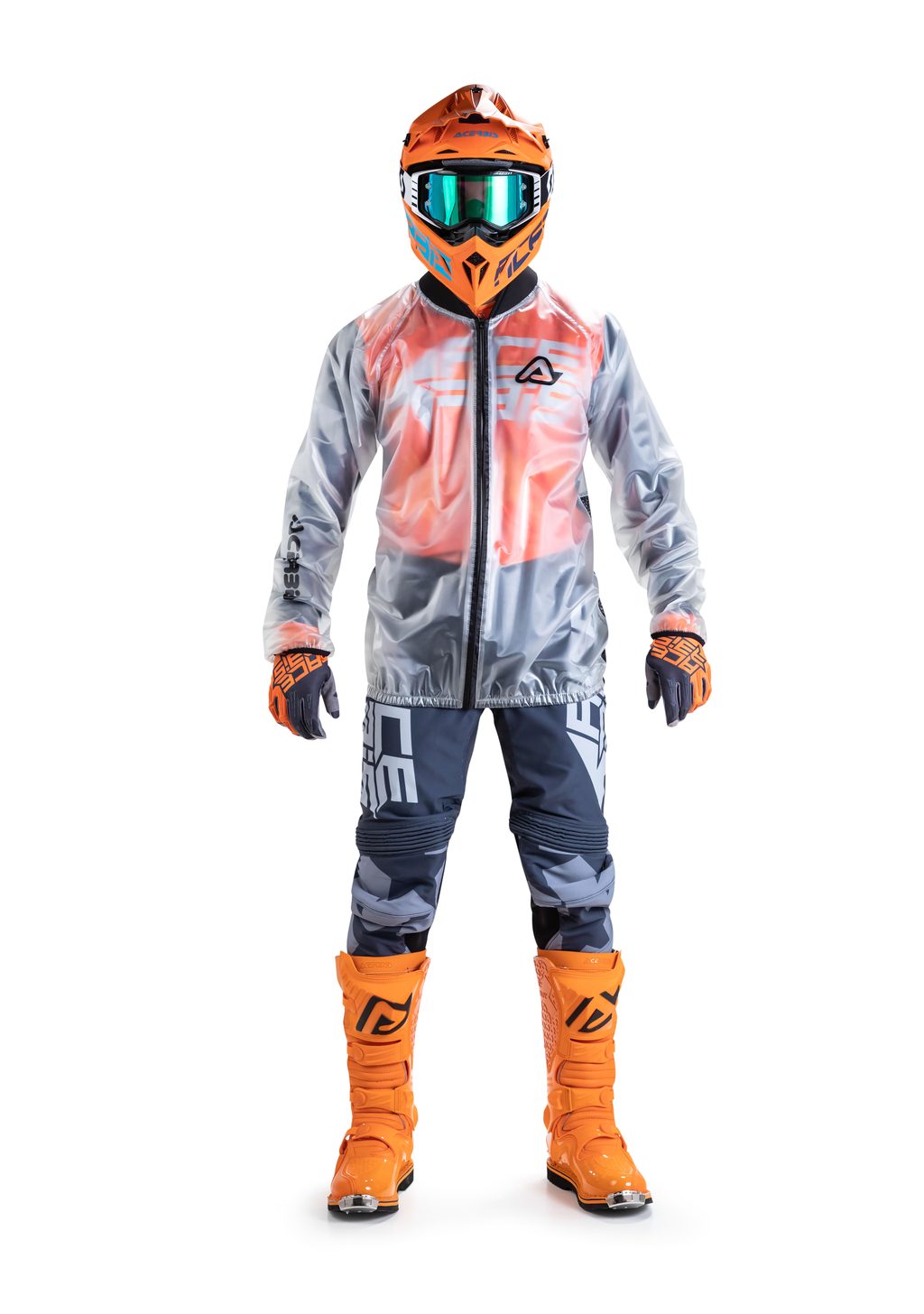 ACERBIS Regenjacke Pro 3.0 - Transparent