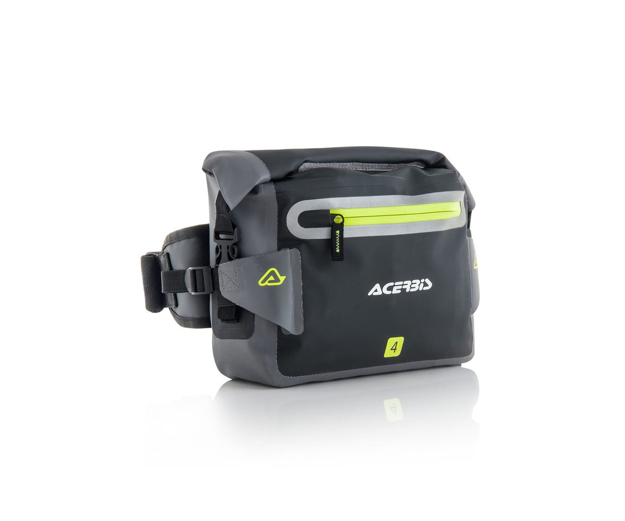 ACERBIS Gürteltasche No Water 4L - Schwarz/Grau