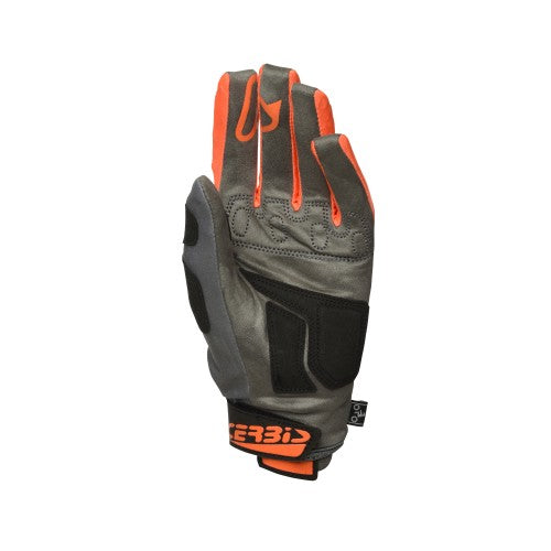 ACERBIS MX-WP Homologierter Motocross/Enduro Handschuhe - Orange/Grau