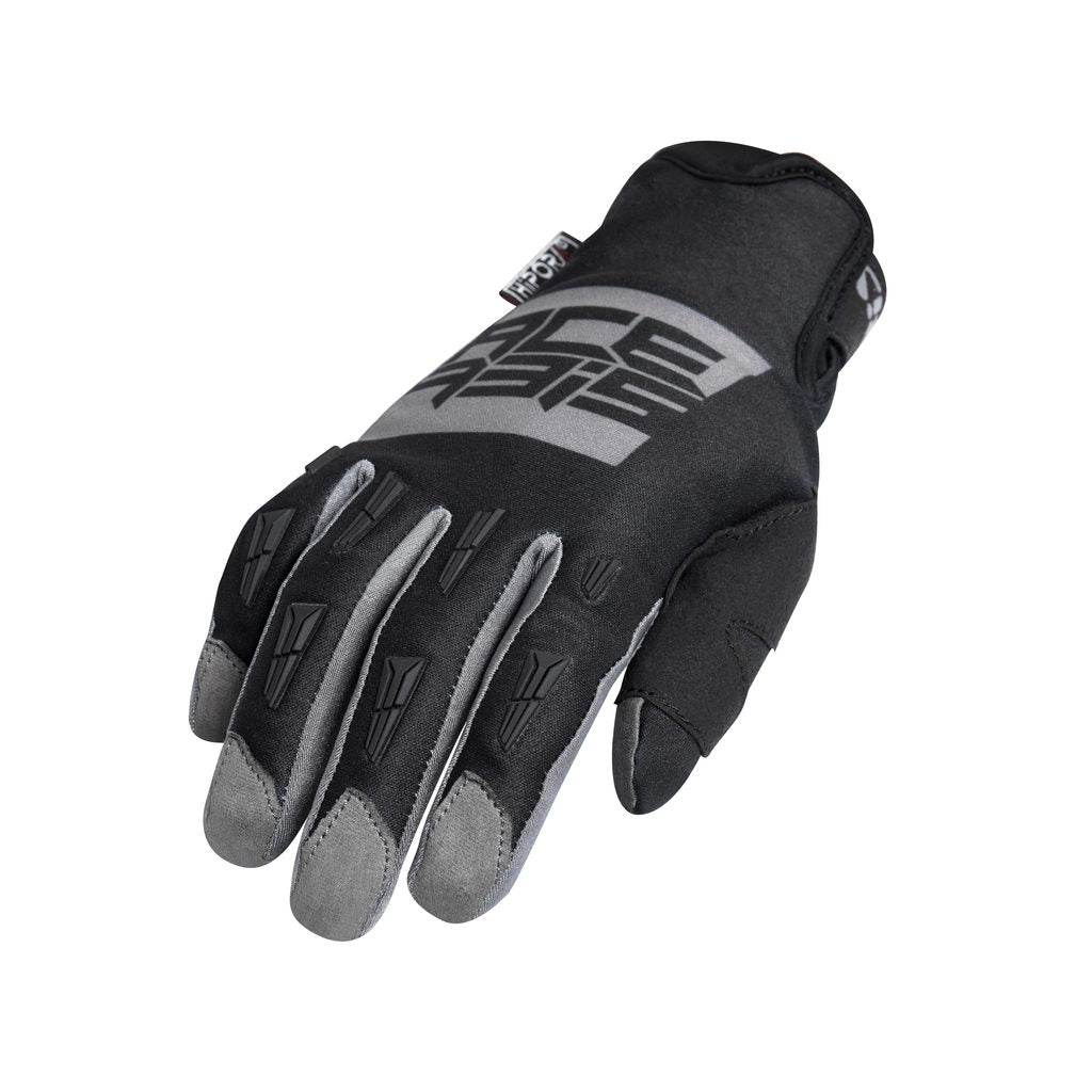 ACERBIS MX-WP Homologierter Motocross/Enduro Handschuhe - Grau/Schwarz