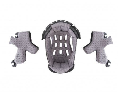 ACERBIS Innenfutter Helm Steel Carbon/VTR - Schwarz/Grau