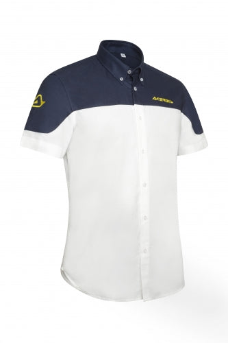 ACERBIS Team Shirt - Weiß/Blau
