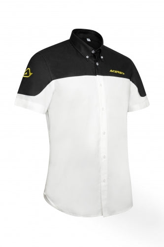 ACERBIS Team Shirt - Weiß/Schwarz