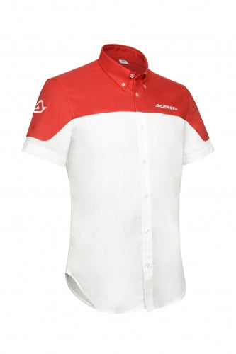 ACERBIS Team Shirt - Weiß/Rot
