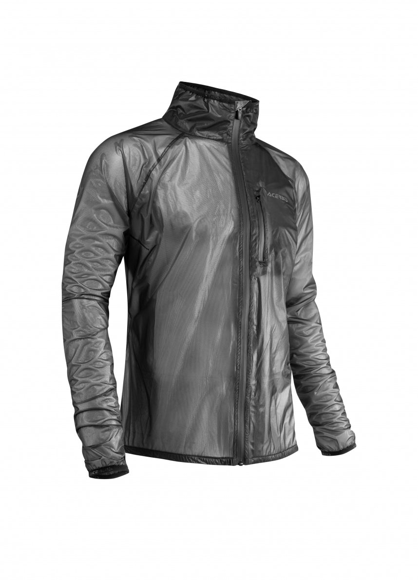 ACERBIS Rain Dek Pack Jacke - Schwarz
