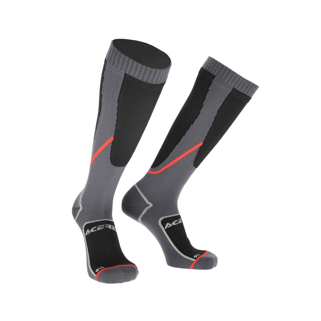 ACERBIS Socken No-Wet - Schwarz/Grau