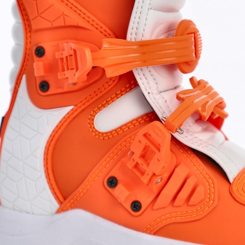 ACERBIS MX- Offroad Kinderstiefel X-Team - Orange/Weiß - 33