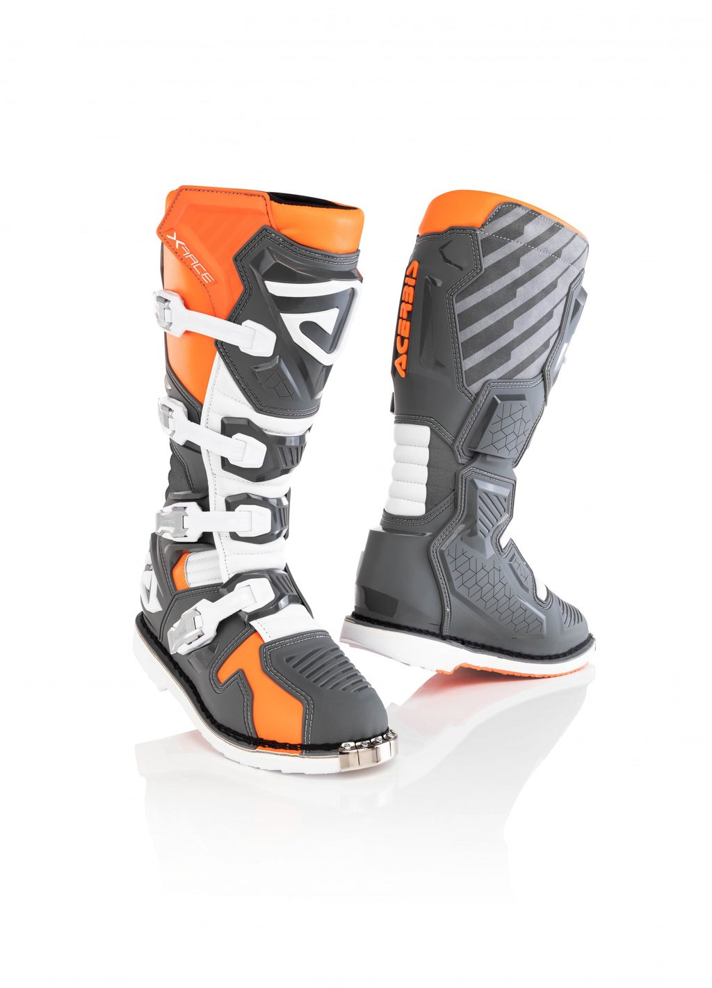 ACERBIS MX- Offroad Stiefel X-Race - Orange/Grau