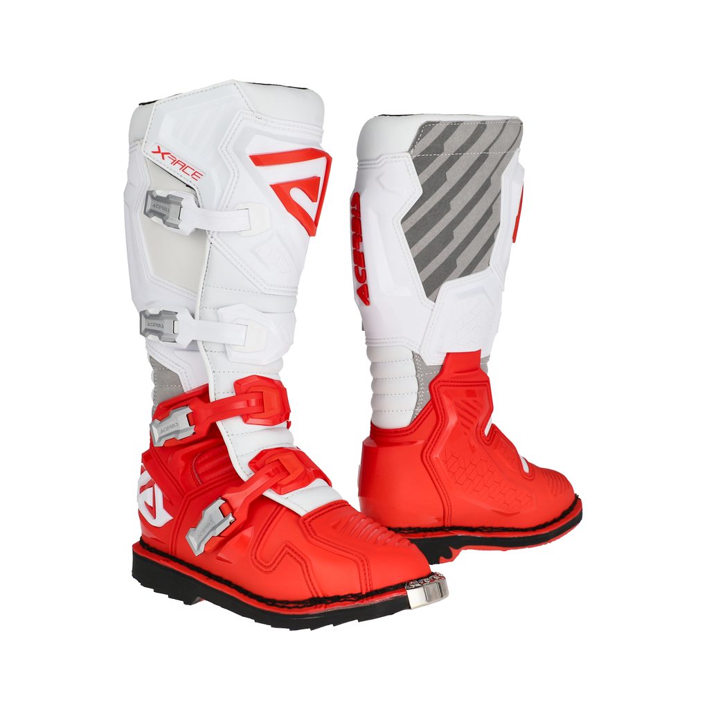 ACERBIS MX- Offroad Stiefel X-Race - Rot/Weiß
