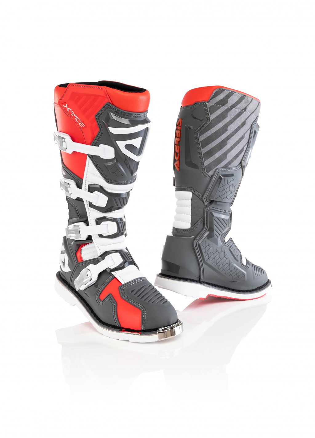 ACERBIS MX- Offroad Stiefel X-Race - Rot/Grau