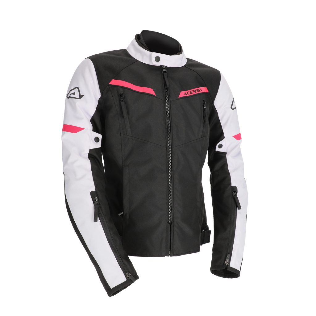 ACERBIS Jacke X-Street Lady - Schwarz/Rosa