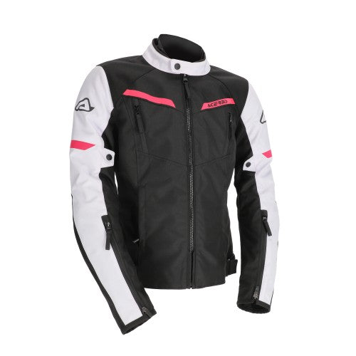ACERBIS Jacke X-Street Lady - Schwarz/Pink