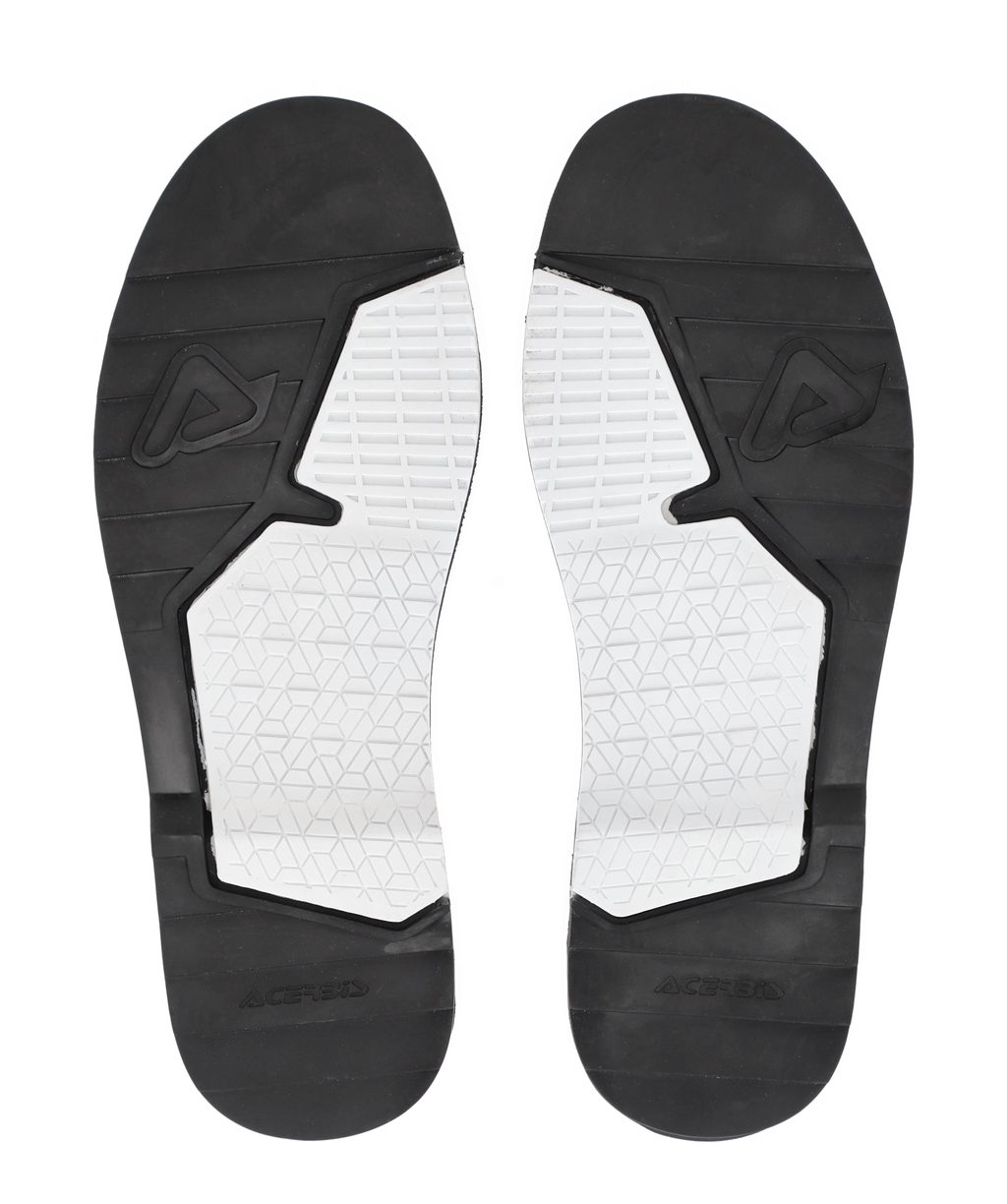 ACERBIS Ersatzsohle Set Boots X-Race/X-Rock MM - Schwarz/Weiß
