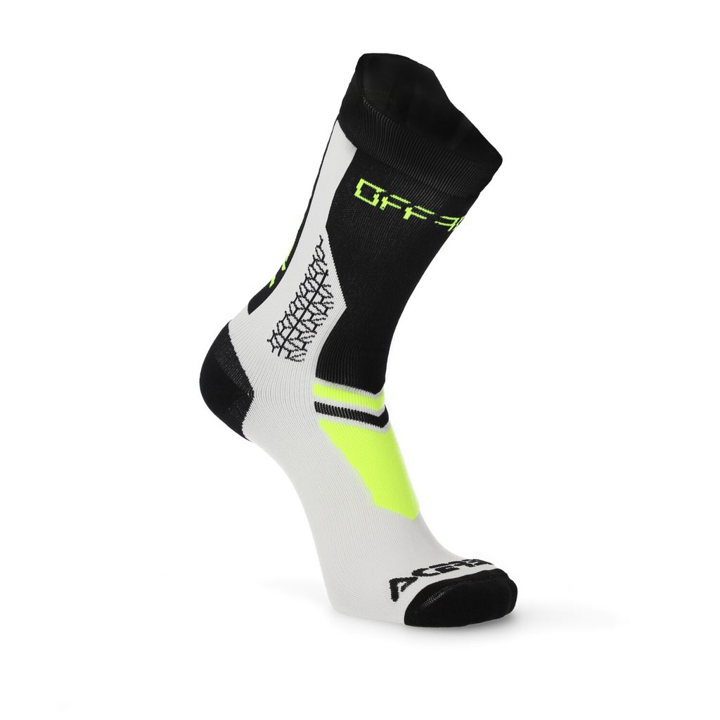 ACERBIS MTB Track Socks - Schwarz/Gelb