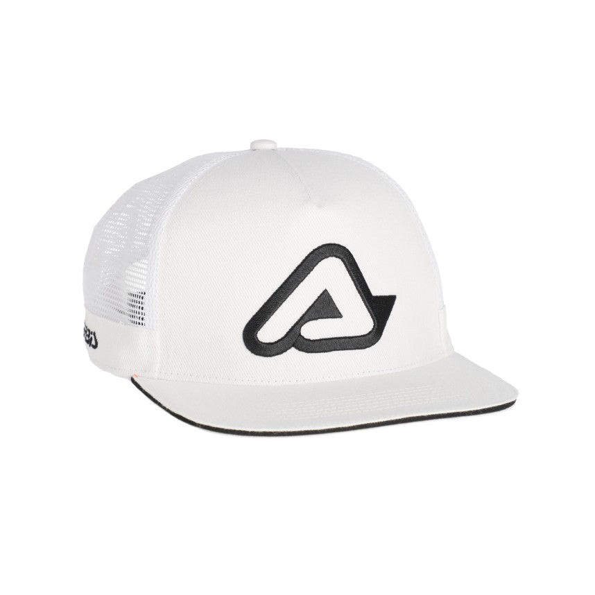ACERBIS Cap C Logo - Weiß/Schwarz