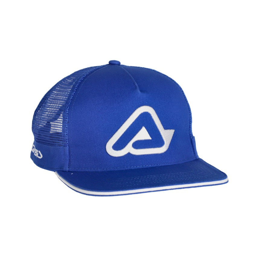 ACERBIS Cap C Logo - Blau/Weiß