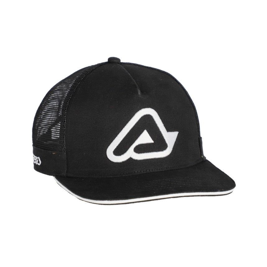 ACERBIS Cap C Logo - Schwarz/Weiß