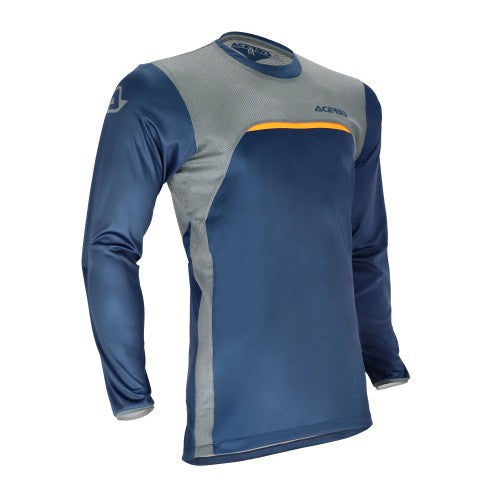 ACERBIS Enduro/MX Jersey X-Duro Blau/Orange - Blau/Orange