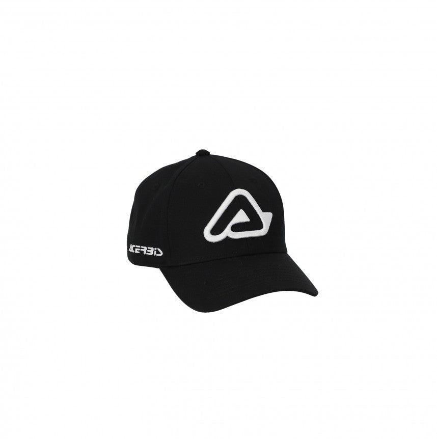 ACERBIS Cap Logo - Schwarz/Weiß