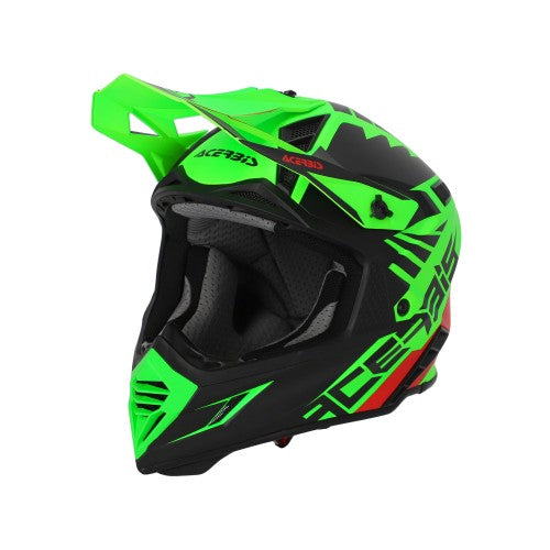 ACERBIS MX- Enduro Helm X-Track 22-06 - Grün/Schwarz