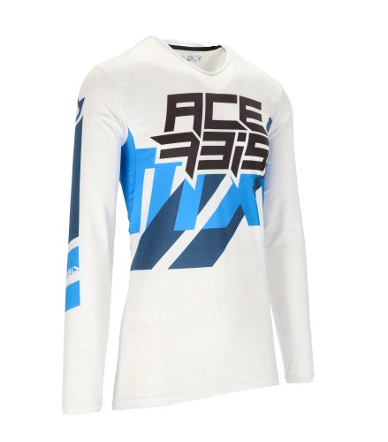 ACERBIS Jersey X-Flex Three - Weiß/Blau