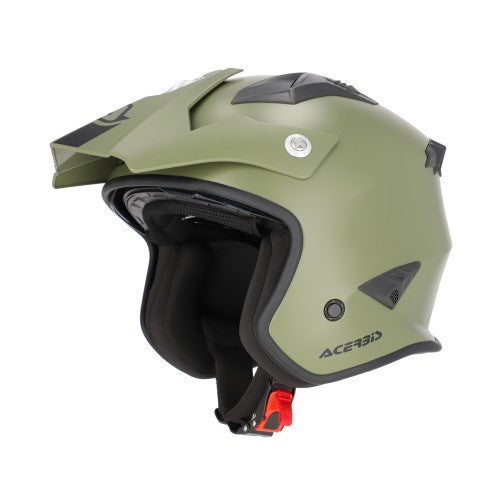 ACERBIS Jet Helm Aria - Militärgrün