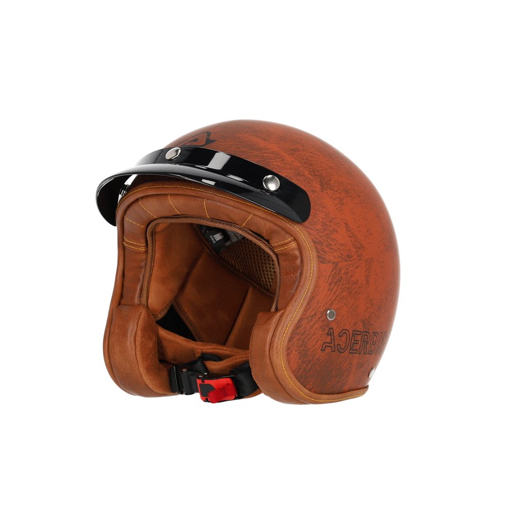 ACERBIS Jet Helm Skodela - Braun