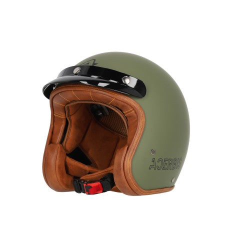 ACERBIS Jet Helm Skodela - Militärgrün