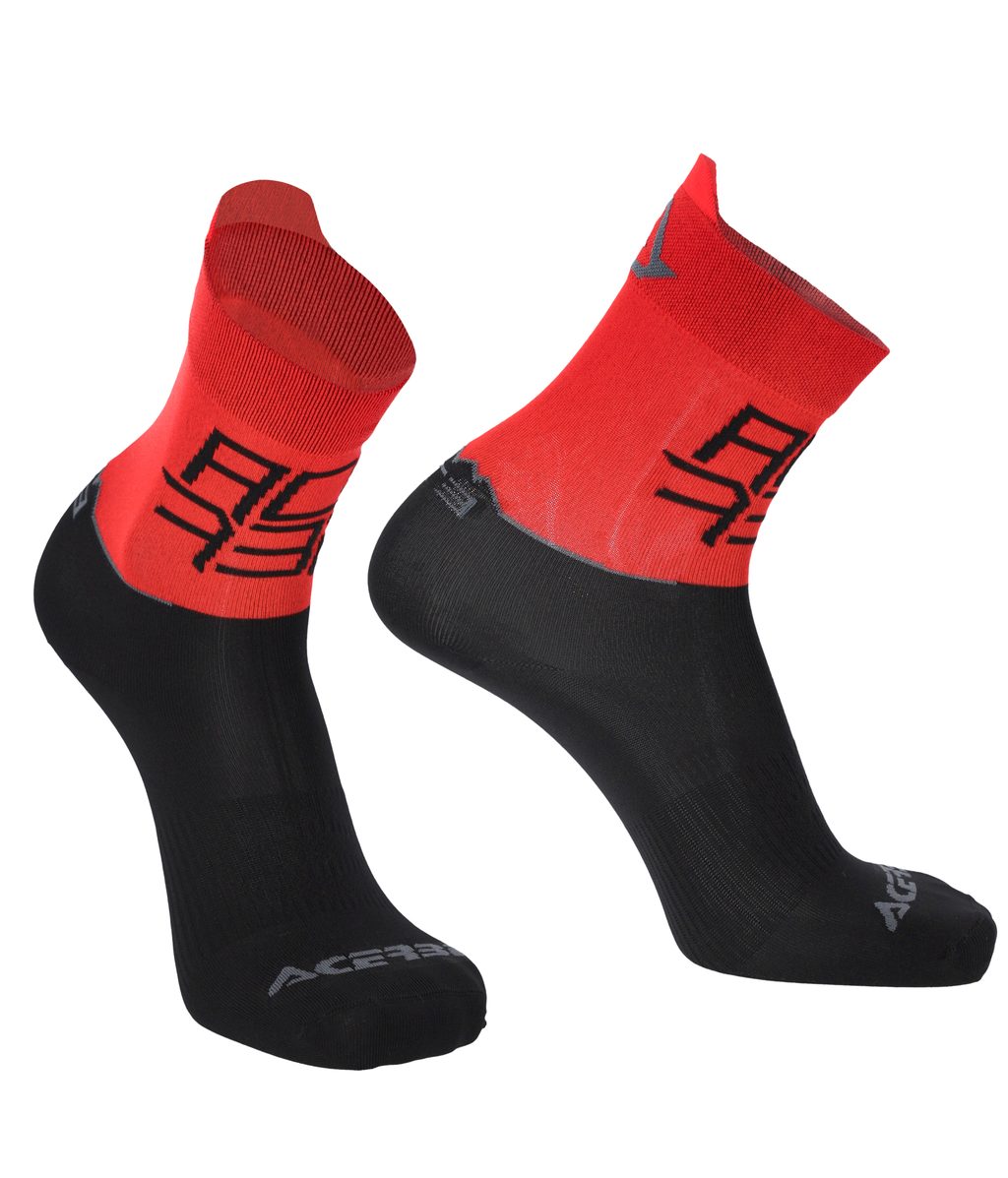 ACERBIS MTB Socks Light - Schwarz/Rot
