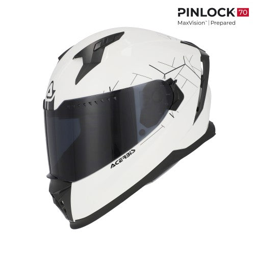 ACERBIS Integralhelm X-Way - Weiß