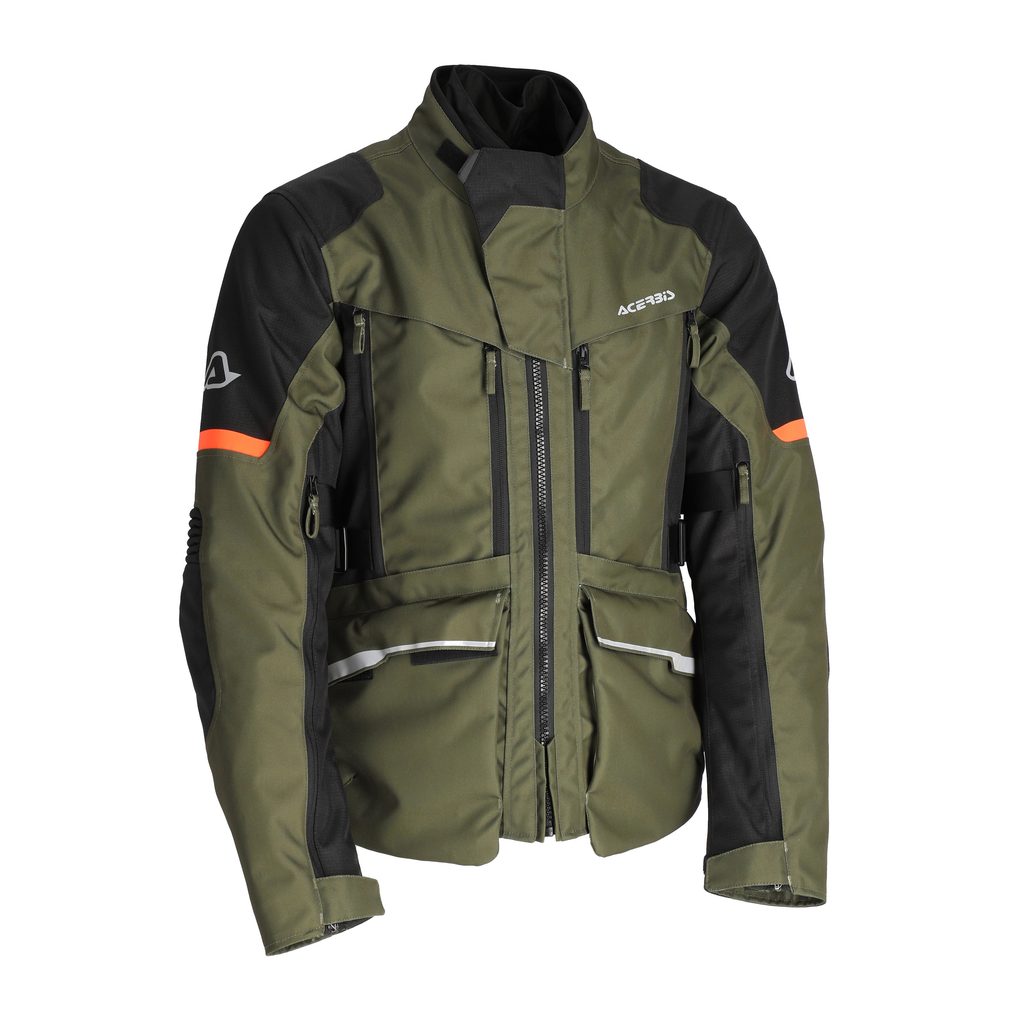 ACERBIS Jacke X-Rover - Grün/Orange