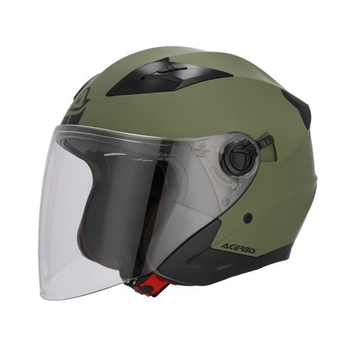ACERBIS Jet Helm Firstway 2.0 - Militärgrün