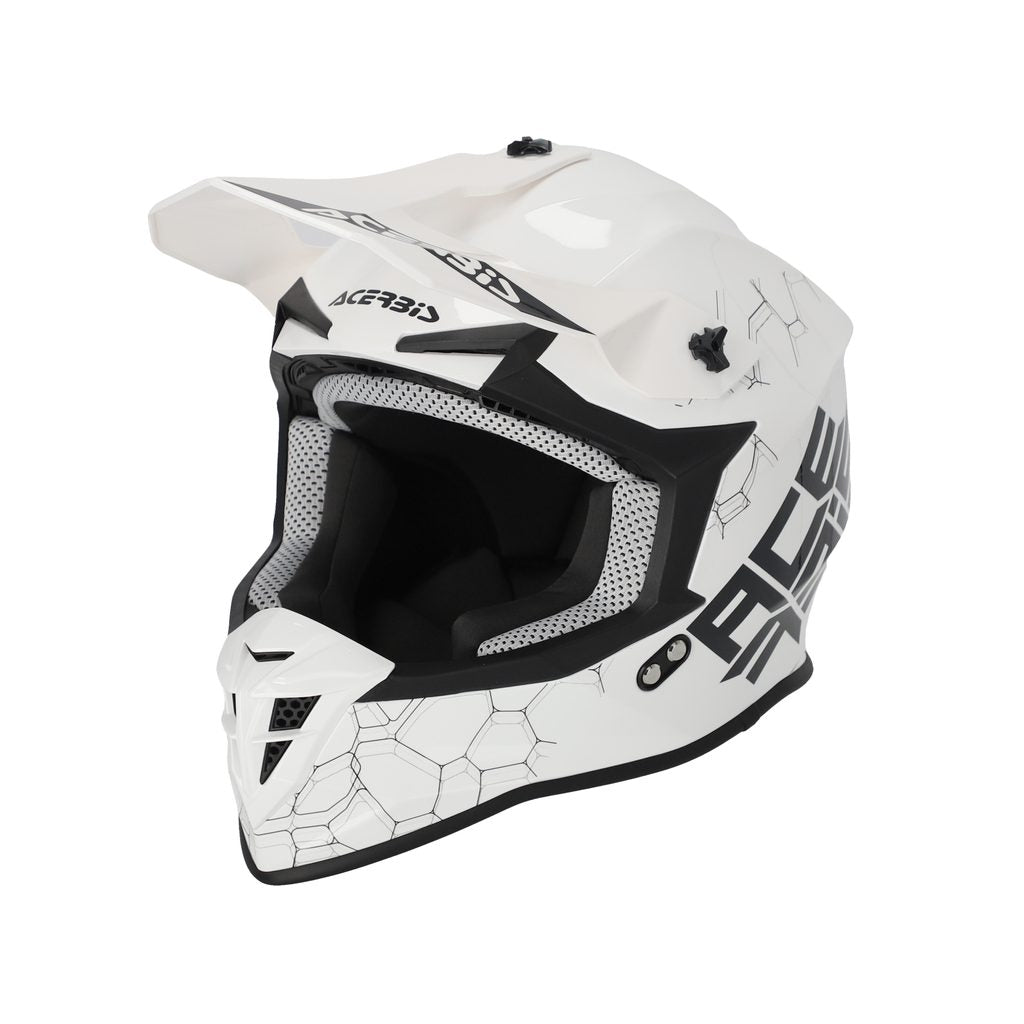 ACERBIS MX- Enduro Helm Linear - Weiß