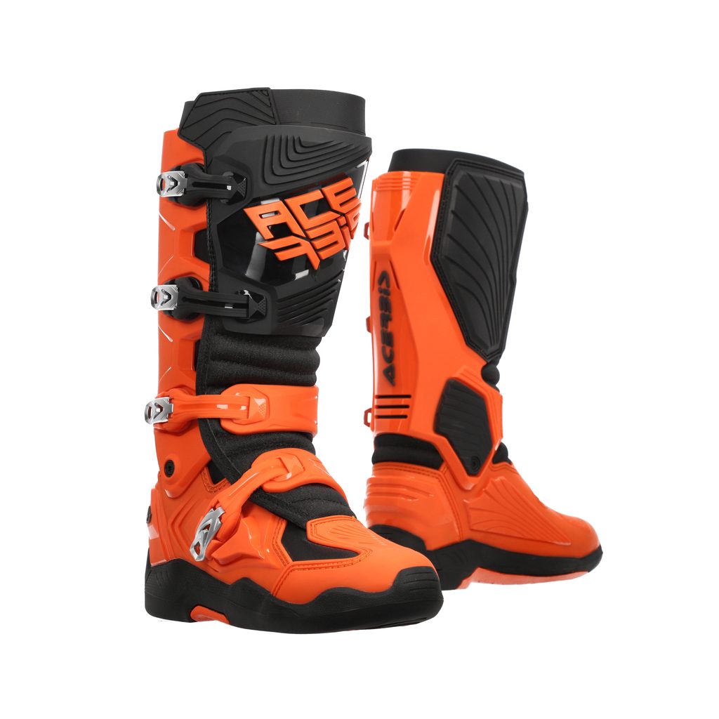 ACERBIS MX- Offroad Stiefel Whoops - Orange/Schwarz