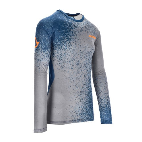 ACERBIS Motocross/Enduro Jersey X-Duro 2.0 - Blau/Grau
