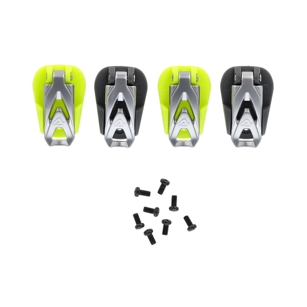 ACERBIS Ersatzschnallen Set Boots Whoops - Grau/Gelb
