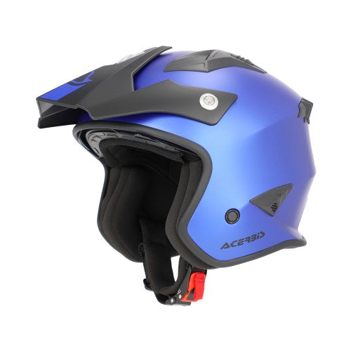 ACERBIS Jet Helm Aria Metallic - Blau