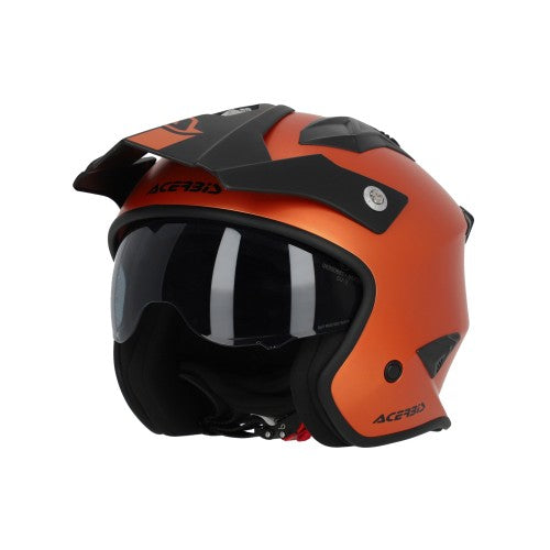 ACERBIS Jet Helm Aria Metallic - Orange
