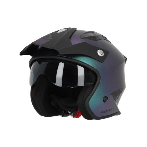 ACERBIS Jet Helm Aria Metallic - Chameleon
