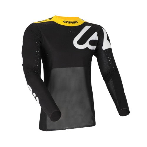 ACERBIS Motocross Jersey X-Flex 2.0 Anaheim - Schwarz/Weiß